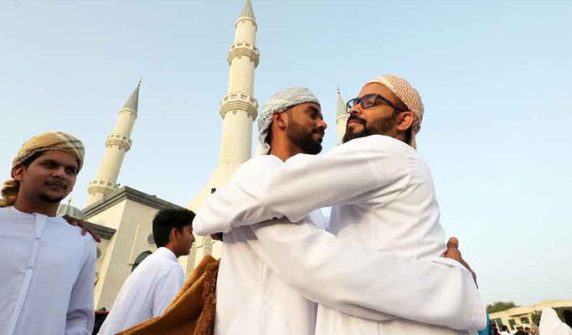 Eid al-Fitr is being celebrated today in Gulf countries including Saudi Arabia.