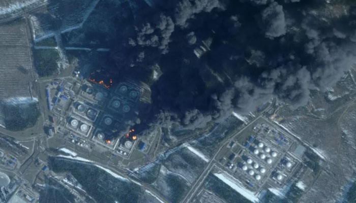 Ukraine drone attack on Russia's largest western export oil terminal