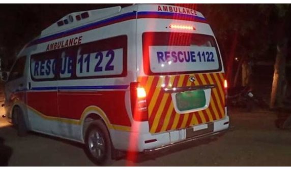 : Speeding car hits parked bus, 5 killed