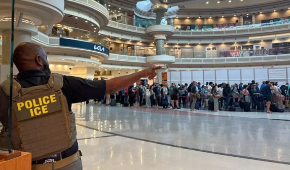 US President deploys ICE personnel to airports in New York