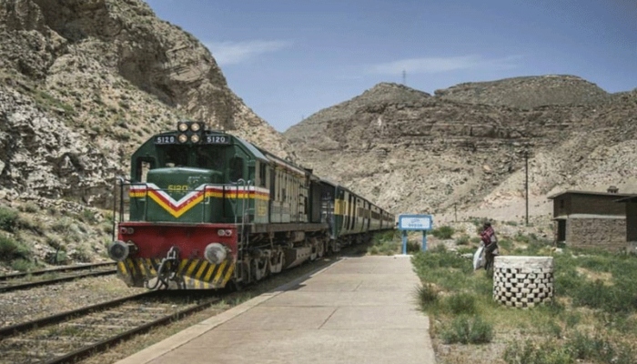 Announcement to suspend train service in Balochistan on March 27
