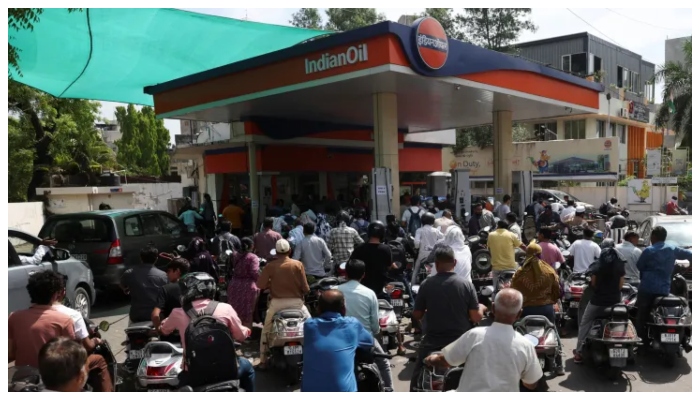 Severe shortage of petrol