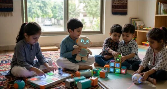 How safe are toys with AI technology for children?