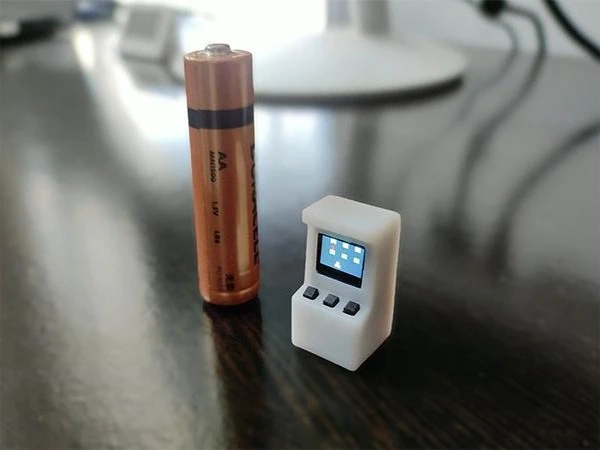 The world's smallest arcade machine