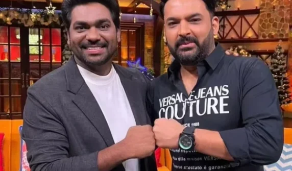 Indian comedian reacts to health news