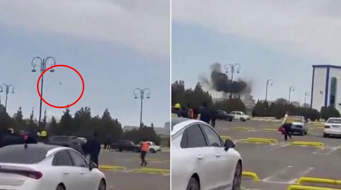 Iranian drone attack on Azerbaijan's Nakhchivan airport