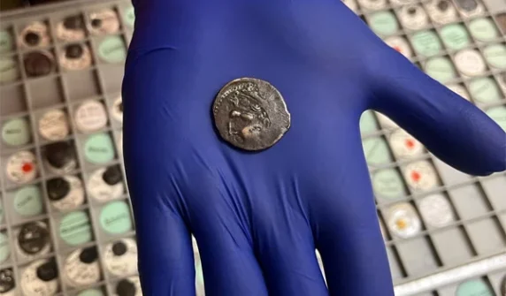 Coin used for rent turns out to be 2,000 years old