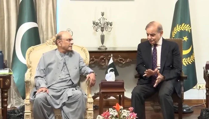 Prime Minister meets President Asif Zardari
