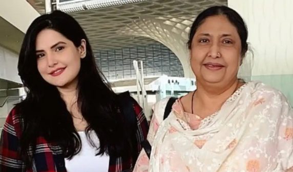 Indian actress Zareen Khan's mother passes away