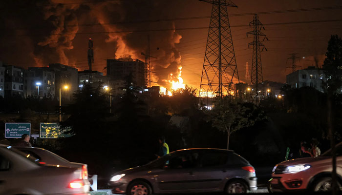 Israel's severe attacks on Iran