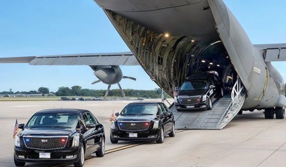 US delegation will use its own vehicles