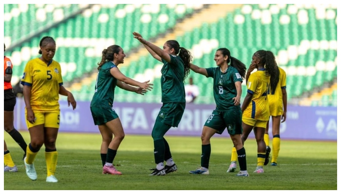 Pakistan Women's Team Defeats Turks & Caicos Islands 0-8 in Historic FIFA Series Victory