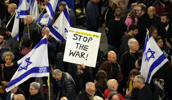 Protest against Netanyahu in Tel Aviv, demand to stop all wars