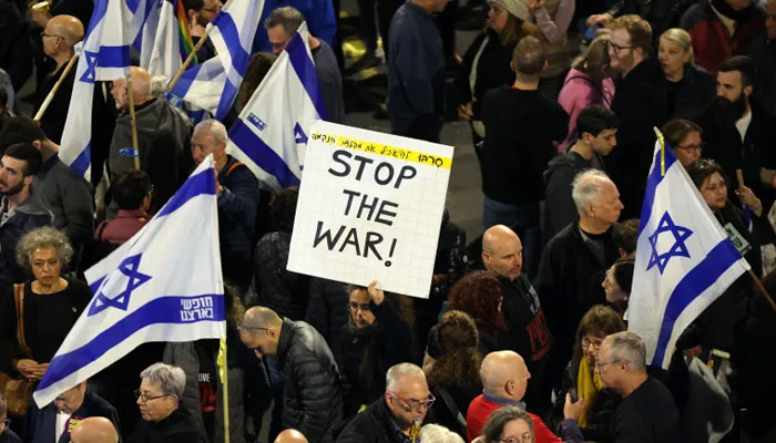 Protest against Netanyahu in Tel Aviv, demand to stop all wars
