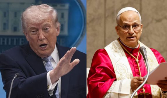 President Trump strongly criticizes Pope Leo, calling him weak and dangerous