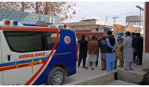 Firing on police guarding polio team