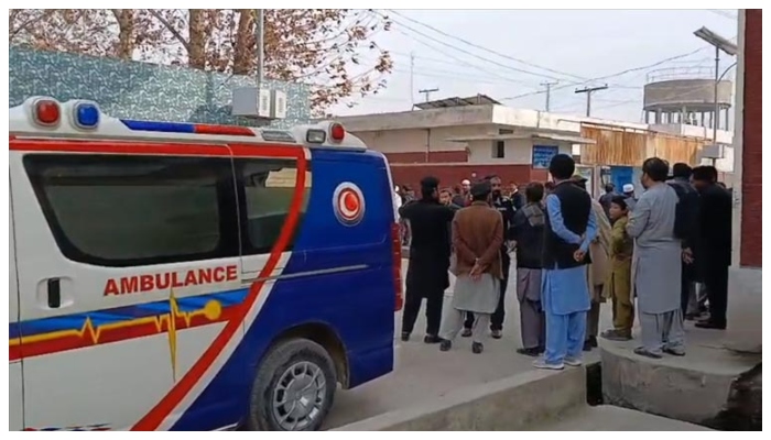Firing on police guarding polio team