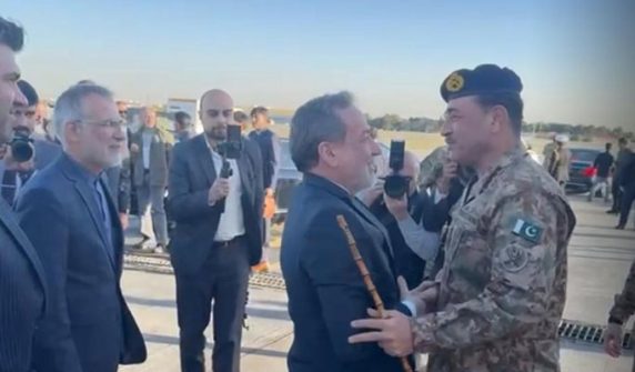 High-level Pakistani delegation led by Field Marshal arrives in Tehran