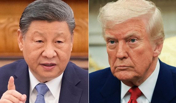 Trump accuses China of supplying weapons to Iran, China denies