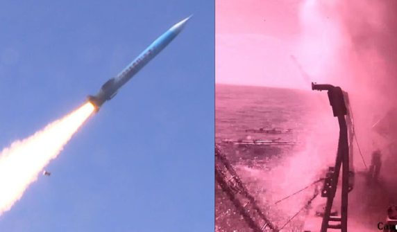 Pakistan Navy successfully tests indigenously developed anti-ship missile