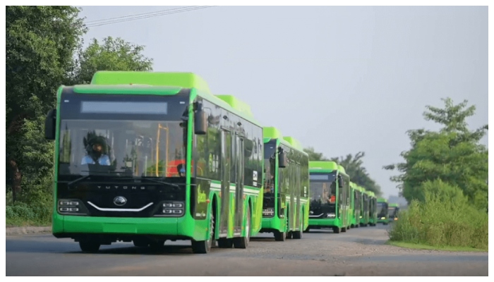Approval to provide new electric buses in 10 districts of Punjab