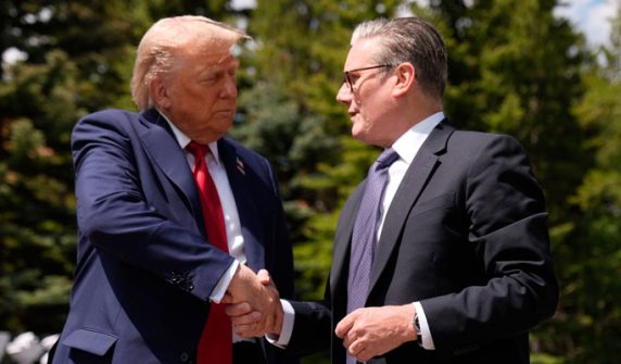 US President Trump threatens to impose heavy tariffs on Britain