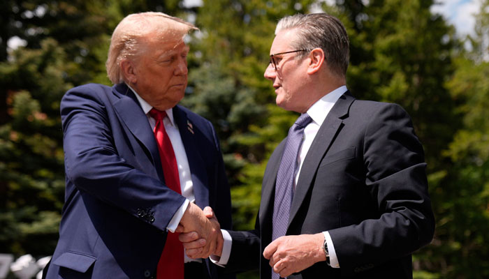 US President Trump threatens to impose heavy tariffs on Britain