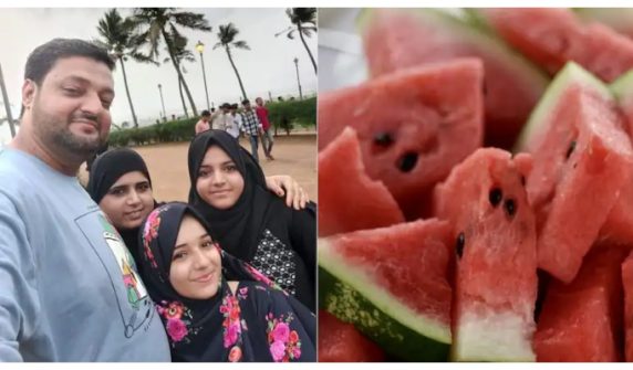 Husband, wife and 2 daughters die after eating watermelon after biryani