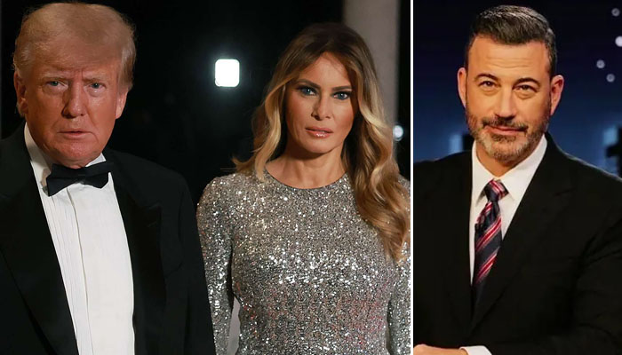 Comedian Jimmy Kimmel gets into trouble for calling Melania Trump an expectant widow