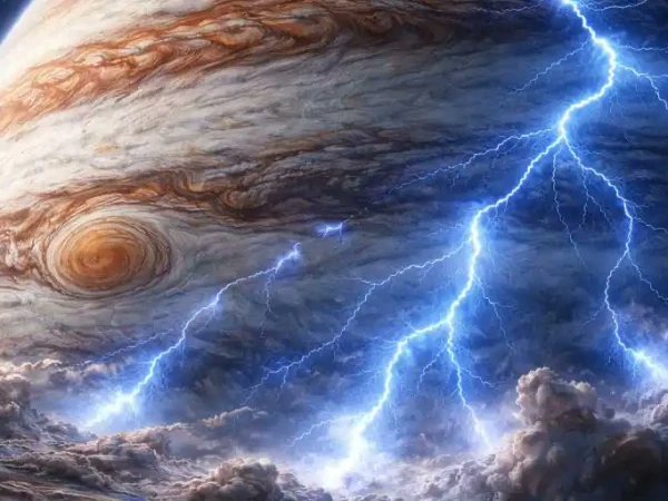 Lightning on Jupiter is 100 times more powerful than the world's electricity, experts say