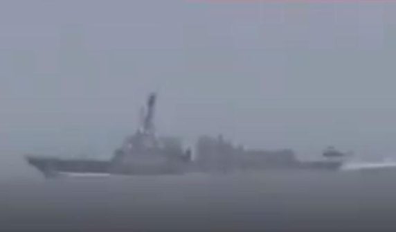 Iran's Revolutionary Guards release video warning US ship to return from Strait of Hormuz