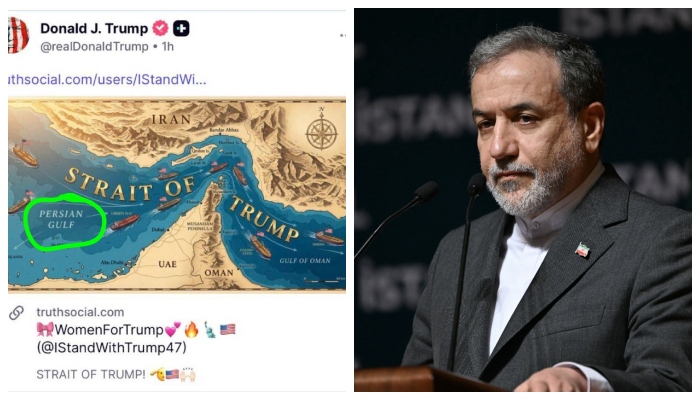 Iranian Foreign Minister responds to US President for calling Strait of Hormuz Trump Strait