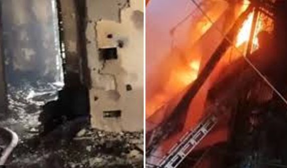 9 killed in horrific fire after AC explodes in residential building