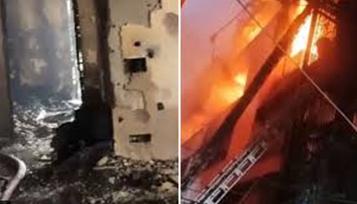 9 killed in horrific fire after AC explodes in residential building