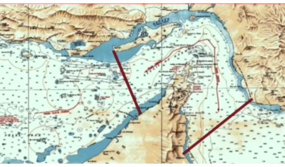 The Revolutionary Guards Navy has released a new map of the Strait of Hormuz