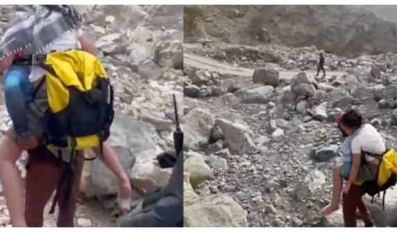 Pakistani man who carried heatstroke victim on shoulders in UAE sparks controversy