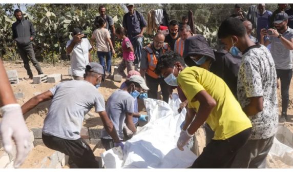 Israeli occupation forces exhume buried Palestinian body and move it to another location