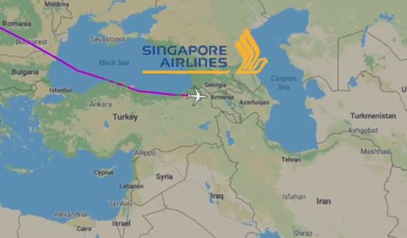 Singapore to New York flight declared world's longest air journey