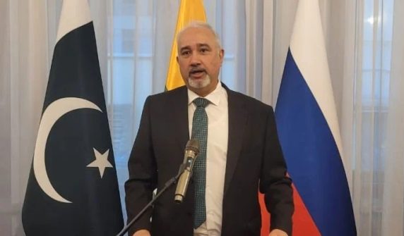 Pakistani ambassador says working on gas pipeline project with Russia
