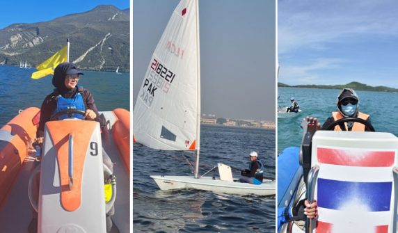 Two Pakistani women create new history in sailing