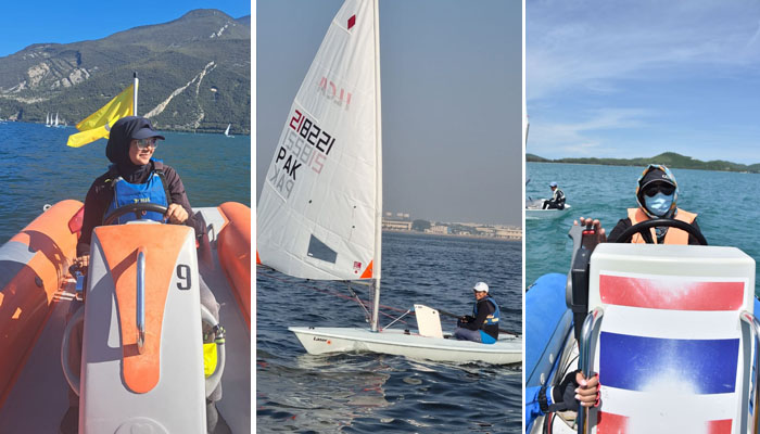 Two Pakistani women create new history in sailing
