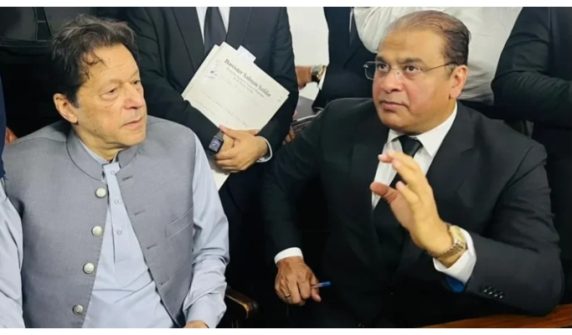 Imran Khan's lawyer, Barrister Salman Safdar