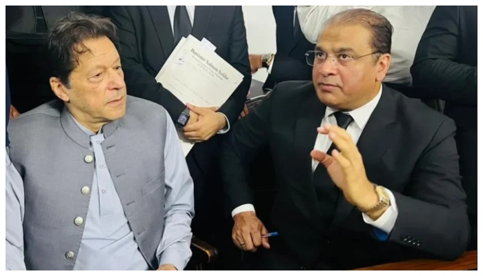 Imran Khan's lawyer, Barrister Salman Safdar