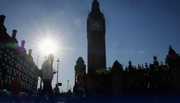 Temperatures in London are expected to reach 31 degrees