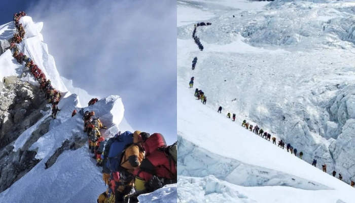 274 climbers set a new record by climbing Mount Everest in a single day