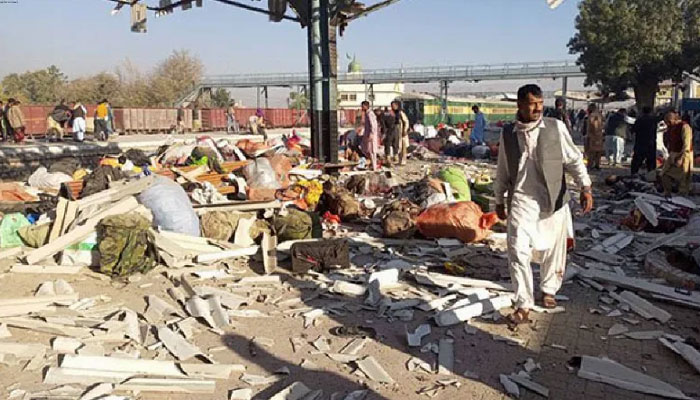 Explosion on railway track in Quetta, 14 people including FC personnel killed