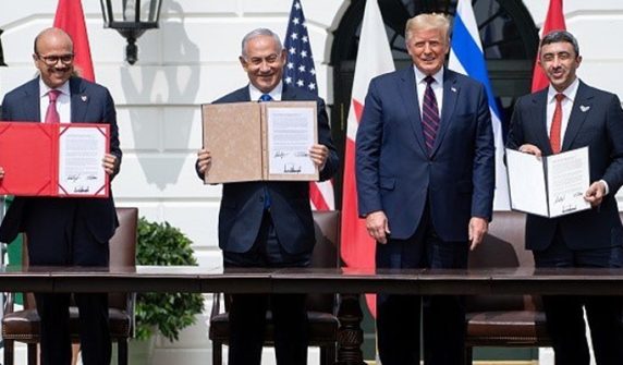 What is the Abrahamic Covenant and how many Muslim countries have signed it so far?