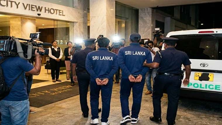 2 Sri Lankan Under-19 cricketers arrested for allegedly filming hotel bathroom