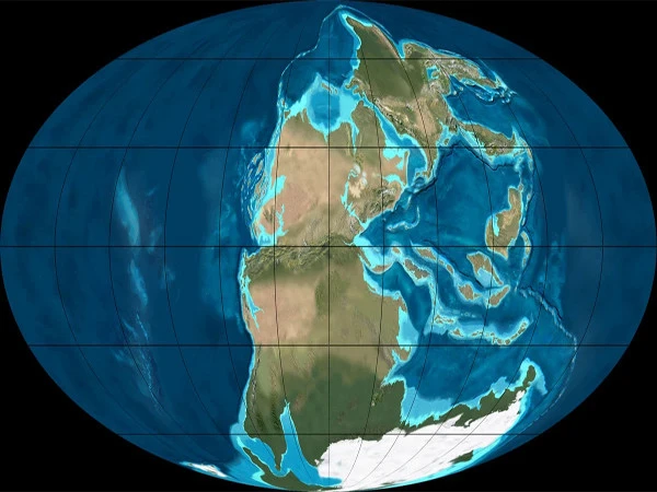 Where were today's cities millions of years ago?