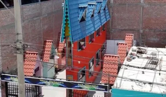 The narrowest house in the world is in South America!